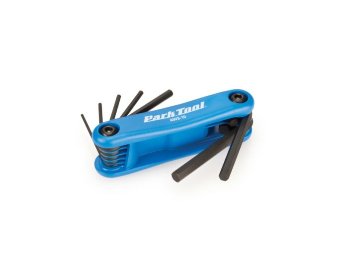 Park Tool AWS-10 Fold-up Hex Wrench Set: 1.5mm to 6mm 6 Park Tool AWS-10 Fold-up Hex Wrench Set: 1.5mm to 6mm