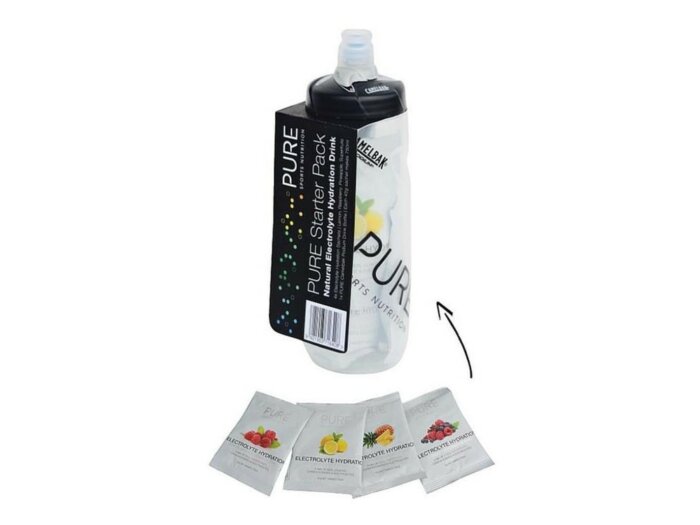 Pure Sports Nutrition - PURE - HYDRATION PREMIUM STARTER KIT 710ML (inc 4 x 42g single serve sachets) 3 Pure Sports Nutrition - PURE - HYDRATION PREMIUM STARTER KIT 710ML (inc 4 x 42g single serve sachets)