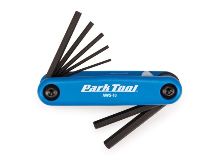 Park Tool Fold-up Hex Wrench Set:  1.5mm to 6mm