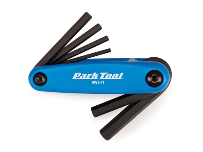 Park Tool Fold-up Hex Wrench Set:  3mm to 6mm, 8mm, 10mm