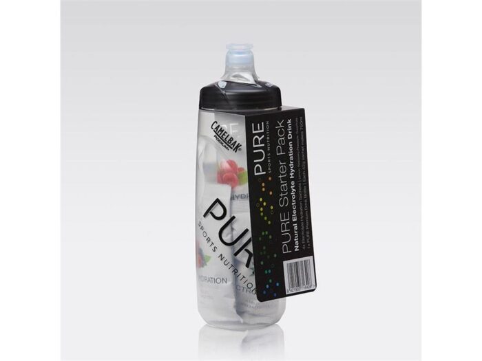 Pure Sports Nutrition - PURE - HYDRATION PREMIUM STARTER KIT 710ML (inc 4 x 42g single serve sachets) 4 Pure Sports Nutrition - PURE - HYDRATION PREMIUM STARTER KIT 710ML (inc 4 x 42g single serve sachets)