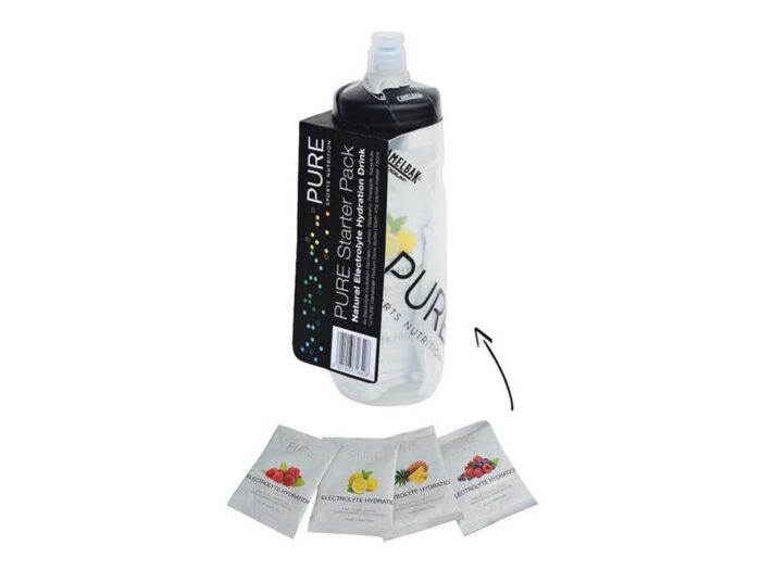Pure Sports Nutrition - PURE - HYDRATION PREMIUM STARTER KIT 710ML (inc 4 x 42g single serve sachets) 3 Pure Sports Nutrition - PURE - HYDRATION PREMIUM STARTER KIT 710ML (inc 4 x 42g single serve sachets)