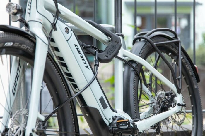Hiplok DX-Plus D-Lock with 2m Cable