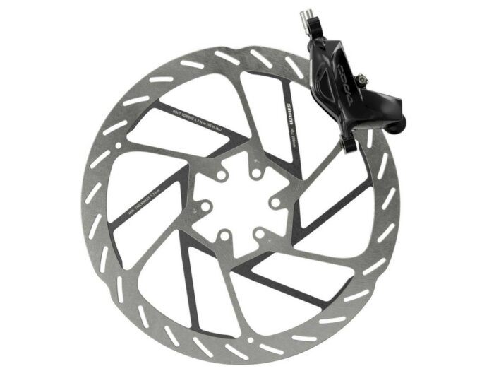 SRAM Code Stealth Silver Disc Brakes
