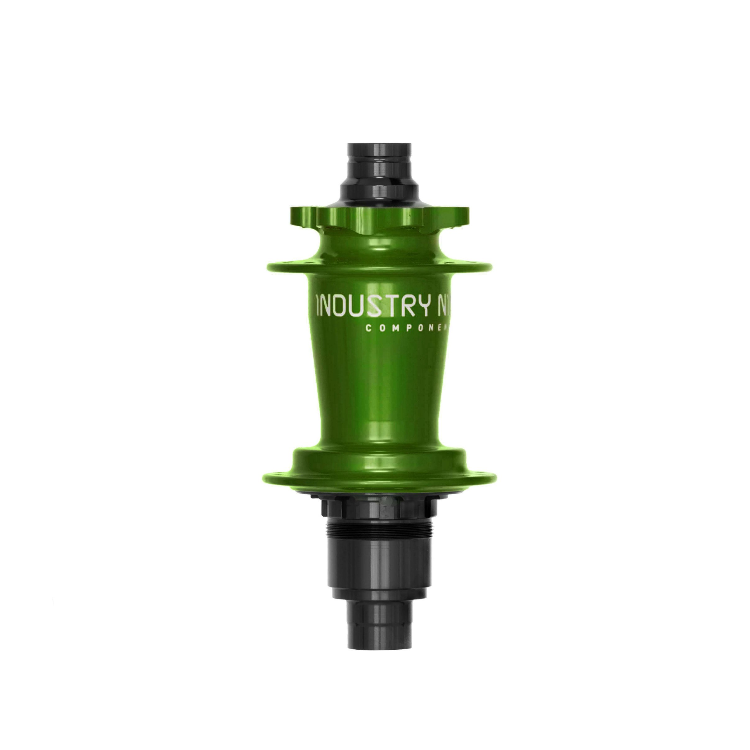 Hub-Mountain-ISO-6-Bolt-Green-