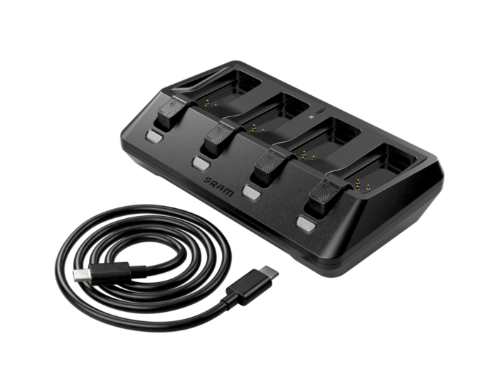 SRAM AXS Battery Charger 4 Ports - (Including USB-C Cord)