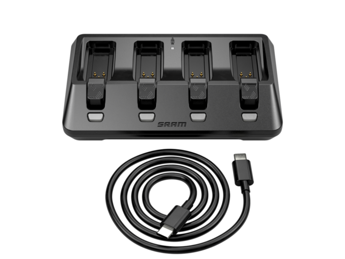 SRAM AXS Battery Charger 4 Ports - (Including USB-C Cord)