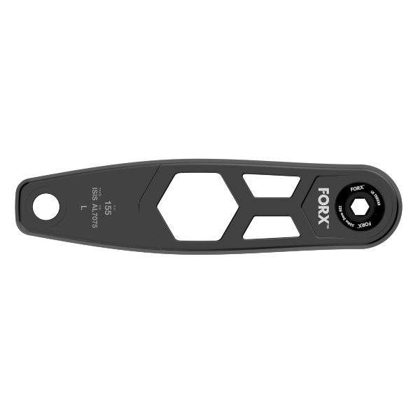 Forx E-bike Cranks HEX4 ETOR 155 Black or Silver 1 Pair 4 Forx E-bike Cranks HEX4 ETOR 155 Black or Silver 1 Pair - Image 4