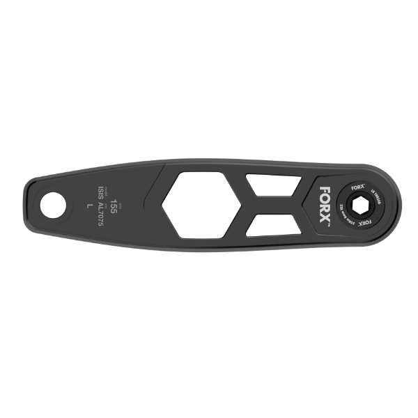 Forx E-bike Cranks HEX2.5 ISIS 155 SB Black 1 pair 4 Forx E-bike Cranks HEX2.5 ISIS 155 SB Black 1 pair - Image 4