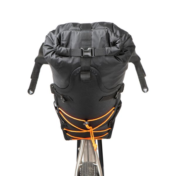 Restrap Saddle Bag 18L - Black/Orange 2 Restrap Saddle Bag 18L - Black/Orange - Image 2