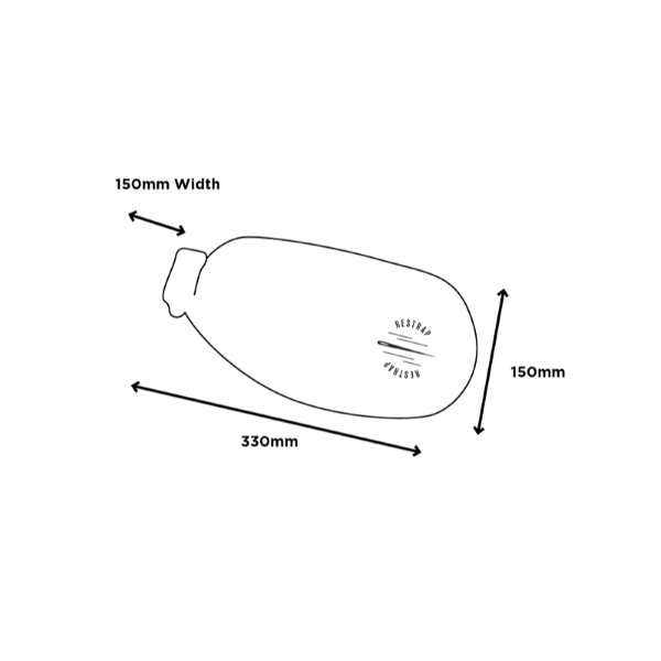 Restrap Race Dry Bag 7L - Black 2 Restrap Race Dry Bag 7L - Black - Image 2
