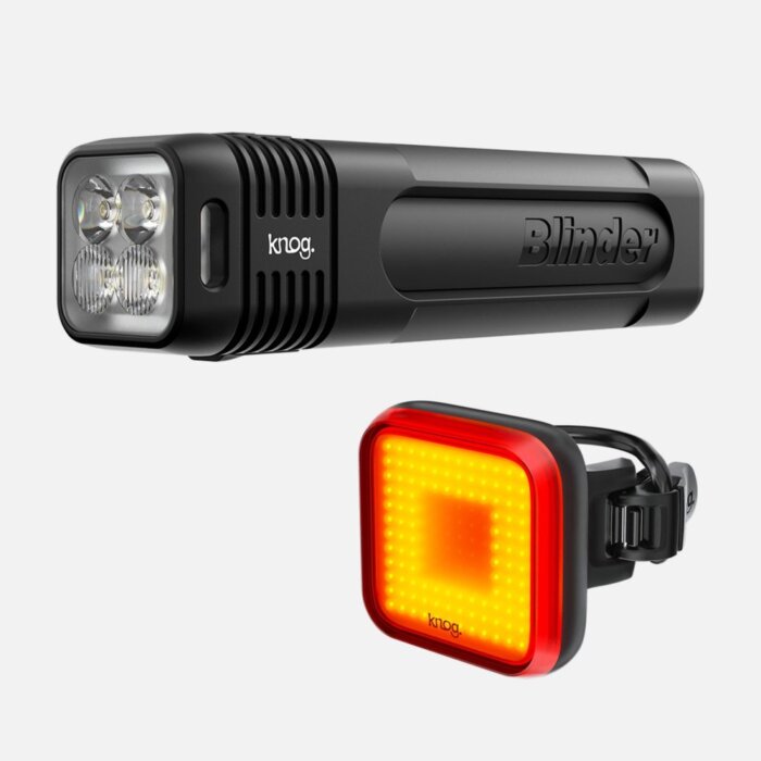 Knog Lightset, Blinder 900 + Blinder Square Rear