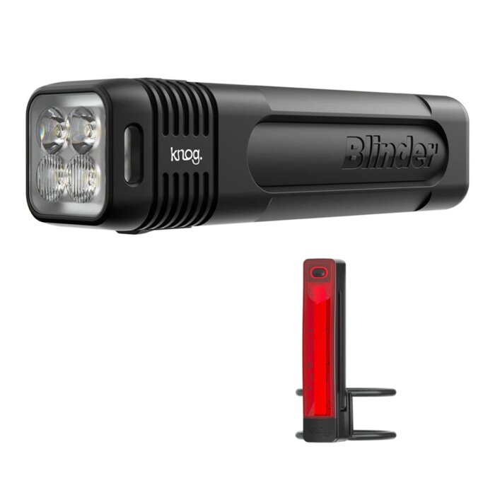 Knog Lightset, Blinder 600 + Plus Rear 11 Knog Lightset, Blinder 600 + Plus Rear