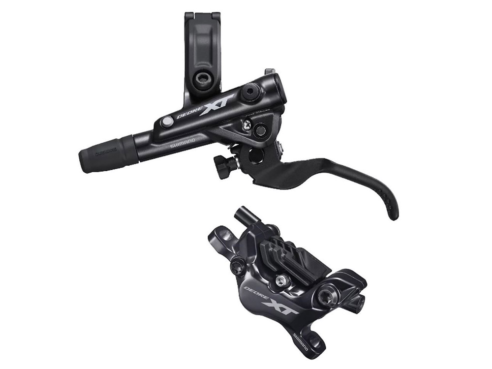 Shimano XT M8120 4 Piston Brake and M8100 Lever 1 Shimano XT M8120 4 Piston Brake and M8100 Lever