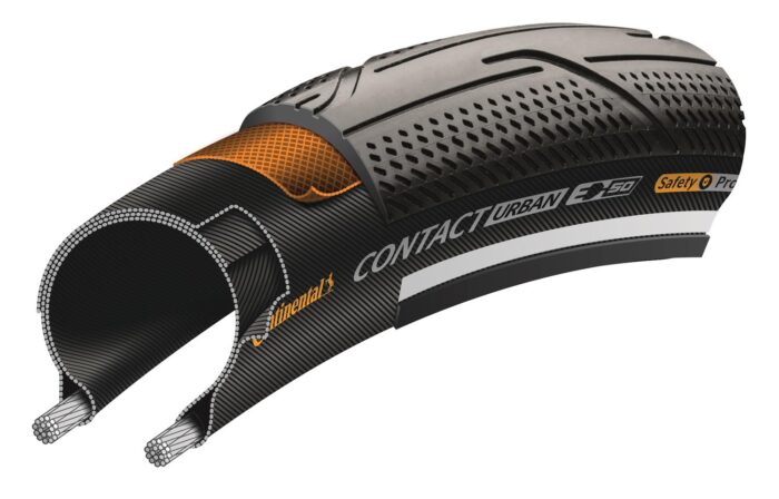 Continental Contact Urban Tyres 27.5" 5 Continental Contact Urban Tyres 27.5"