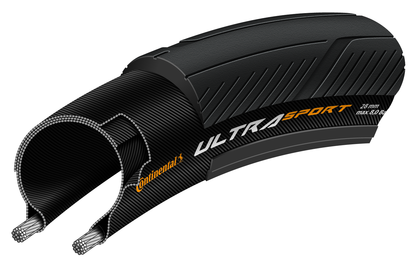 Continental Ultra Sport 3 Tyres 3 Continental Ultra Sport 3 Tyres - Image 3
