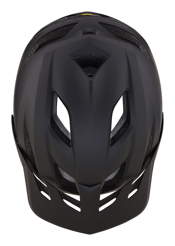 TROY LEE DESIGNS - FLOWLINE AS SE HELMET W/MIPS STEALTH BLACK 3 TROY LEE DESIGNS - FLOWLINE AS SE HELMET W/MIPS STEALTH BLACK - Image 3