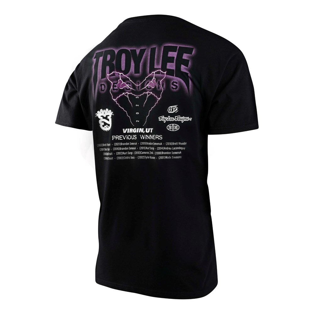 TROY LEE DESIGNS - TLD REDBULL RAMPAGE STATIC SHORT SLEEVE TEE BLACK 2 TROY LEE DESIGNS - TLD REDBULL RAMPAGE STATIC SHORT SLEEVE TEE BLACK - Image 2
