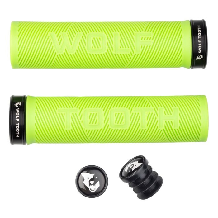 WOLF TOOTH - ECHO LOCK-ON GRIPS - COLOURS 12 WOLF TOOTH - ECHO LOCK-ON GRIPS - COLOURS