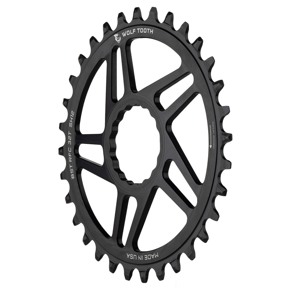 WOLF TOOTH - RACE FACE CINCH ROUND DROP-STOP CHAINRING - BOOST (3MM) OFFSET - SHIMANO HG+ 2 WOLF TOOTH - RACE FACE CINCH ROUND DROP-STOP CHAINRING - BOOST (3MM) OFFSET - SHIMANO HG+ - Image 2