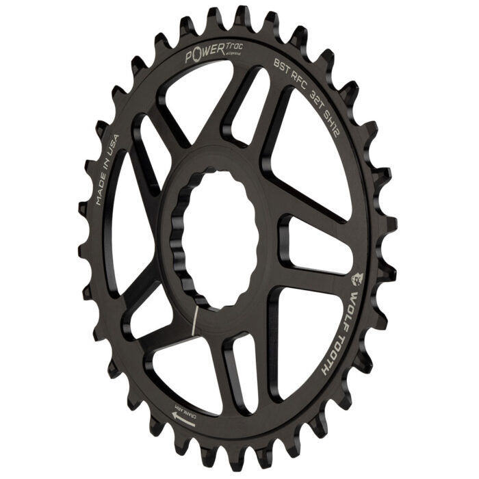 WOLF TOOTH - RACE FACE CINCH OVAL DROP-STOP CHAINRING - BOOST (3MM) OFFSET - SHIMANO HG+ 4 WOLF TOOTH - RACE FACE CINCH OVAL DROP-STOP CHAINRING - BOOST (3MM) OFFSET - SHIMANO HG+