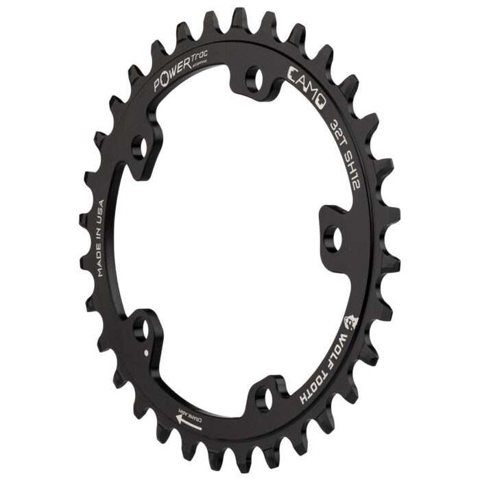 WOLF TOOTH - CAMO OVAL DROP-STOP CHAINRING 4 WOLF TOOTH - CAMO OVAL DROP-STOP CHAINRING