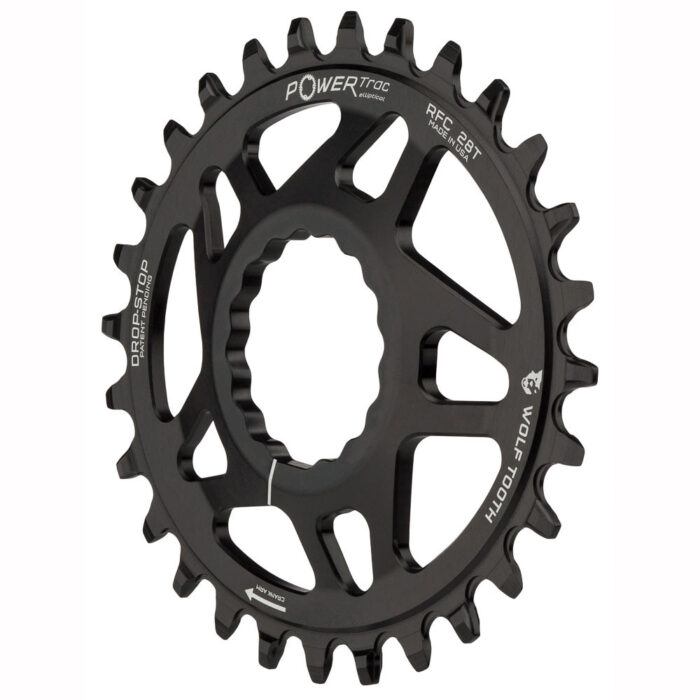 WOLF TOOTH - RACE FACE CINCH OVAL DROP-STOP CHAINRING - BOOST (3MM) OFFSET 11 WOLF TOOTH - RACE FACE CINCH OVAL DROP-STOP CHAINRING - BOOST (3MM) OFFSET