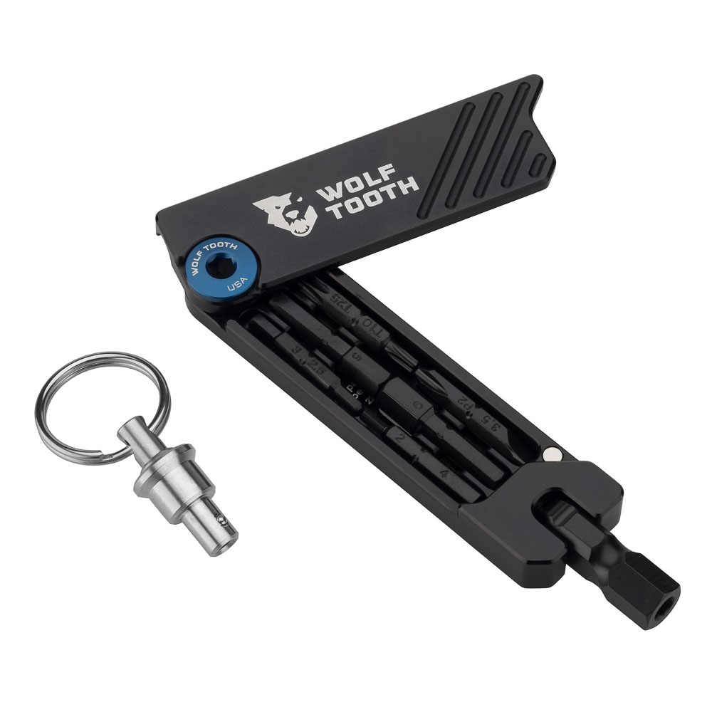 WOLF TOOTH - 6-BIT HEX WRENCH MULTI-TOOL WITH KEYCHAIN 6 WOLF TOOTH - 6-BIT HEX WRENCH MULTI-TOOL WITH KEYCHAIN - Image 6