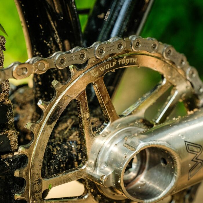 WOLF TOOTH - SRAM DM DROP-STOP CHAINRING - BOOST - SHIMANO HG+ 12 WOLF TOOTH - SRAM DM DROP-STOP CHAINRING - BOOST - SHIMANO HG+