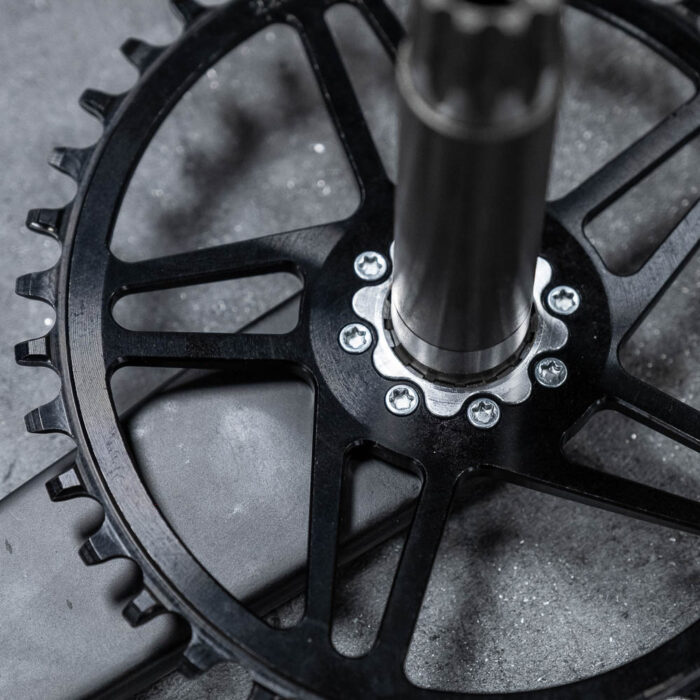 WOLF TOOTH - SRAM 8-BOLT DM DROP-STOP CHAINRING 10 WOLF TOOTH - SRAM 8-BOLT DM DROP-STOP CHAINRING