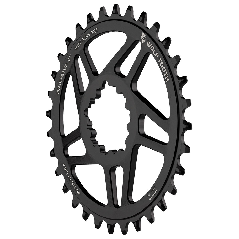 WOLF TOOTH - SRAM DM DROP-STOP CHAINRING - BOOST - SHIMANO HG+ 3 WOLF TOOTH - SRAM DM DROP-STOP CHAINRING - BOOST - SHIMANO HG+ - Image 3