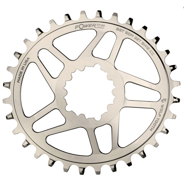 WOLF TOOTH - SRAM DM OVAL DROP-STOP CHAINRING - BOOST - SHIMANO HG+ 8 WOLF TOOTH - SRAM DM OVAL DROP-STOP CHAINRING - BOOST - SHIMANO HG+