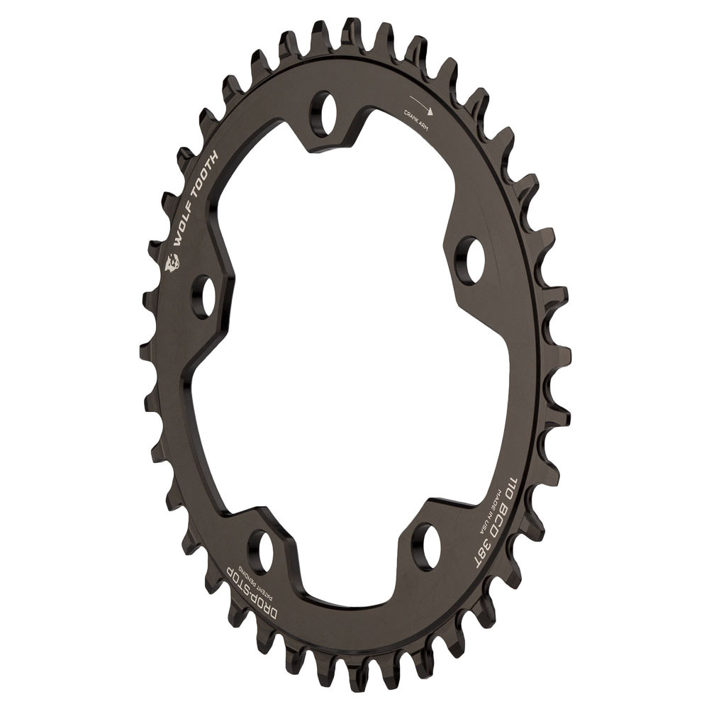 WOLF TOOTH - 110 x 5 BCD GRAVEL / CX / ROAD DROP-STOP CHAINRINGS 4 WOLF TOOTH - 110 x 5 BCD GRAVEL / CX / ROAD DROP-STOP CHAINRINGS - Image 4