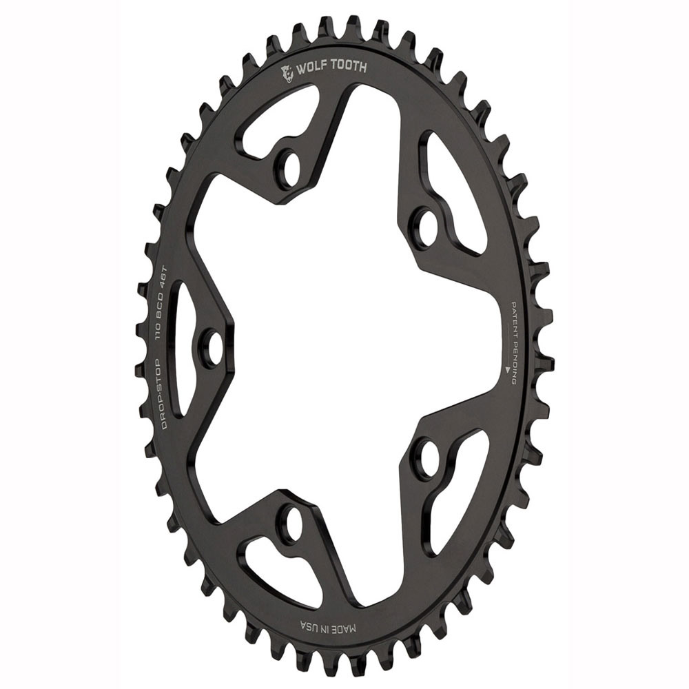 WOLF TOOTH - 110 x 5 BCD GRAVEL / CX / ROAD DROP-STOP CHAINRINGS 11 WOLF TOOTH - 110 x 5 BCD GRAVEL / CX / ROAD DROP-STOP CHAINRINGS - Image 11