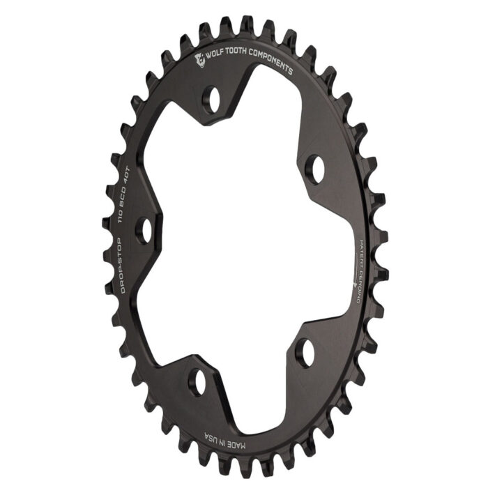 WOLF TOOTH - 110 x 5 BCD GRAVEL / CX / ROAD DROP-STOP CHAINRINGS 16 WOLF TOOTH - 110 x 5 BCD GRAVEL / CX / ROAD DROP-STOP CHAINRINGS
