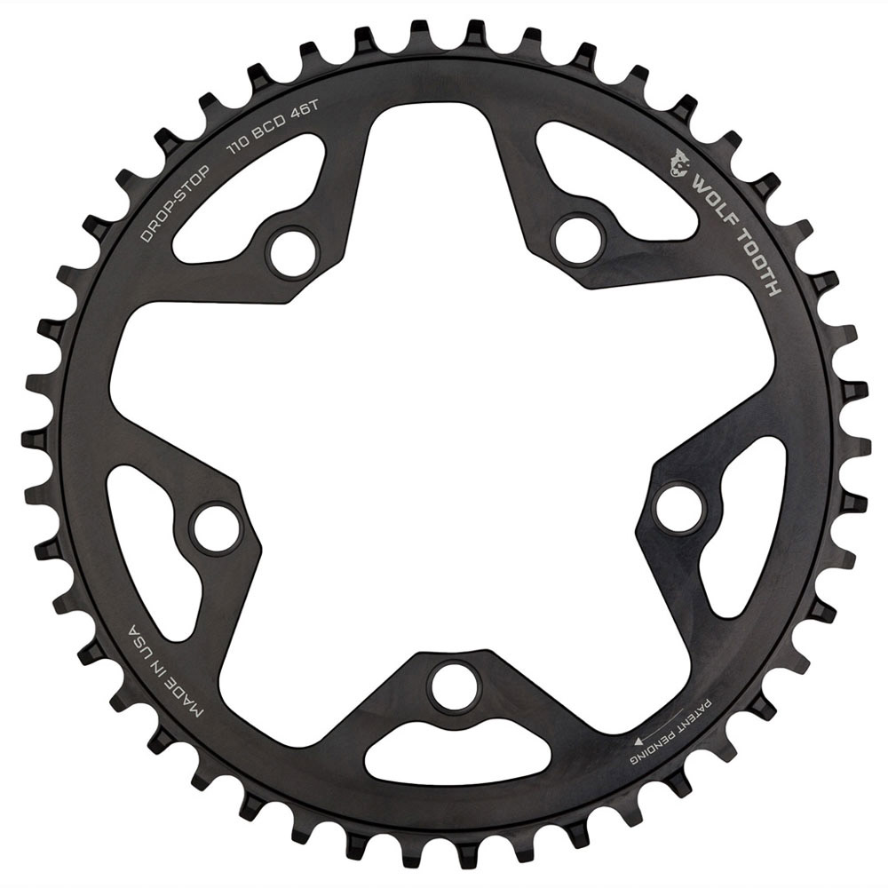 WOLF TOOTH - 110 x 5 BCD GRAVEL / CX / ROAD DROP-STOP CHAINRINGS 9 WOLF TOOTH - 110 x 5 BCD GRAVEL / CX / ROAD DROP-STOP CHAINRINGS - Image 9