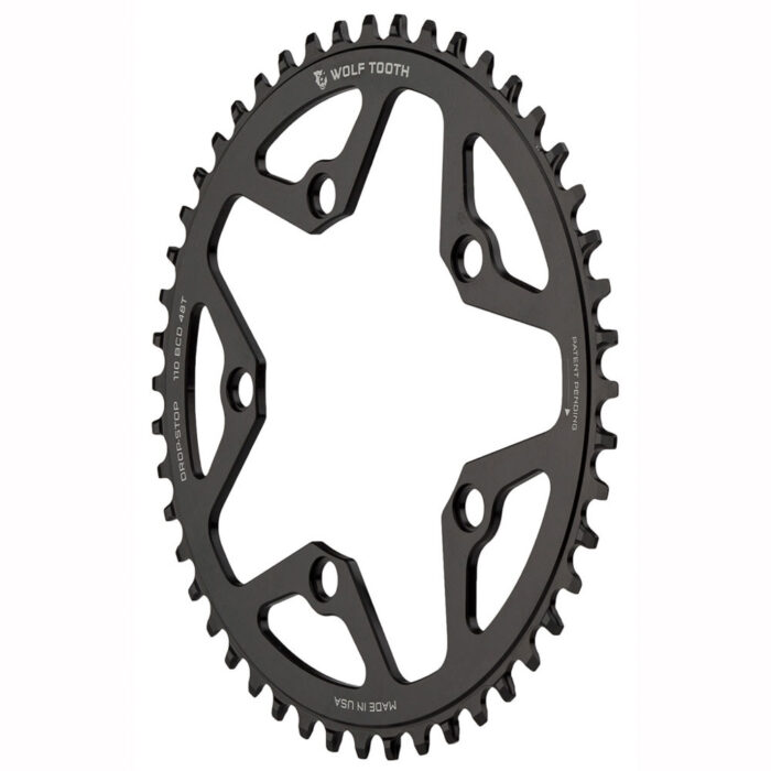 WOLF TOOTH - 110 x 5 BCD GRAVEL / CX / ROAD DROP-STOP CHAINRINGS 13 WOLF TOOTH - 110 x 5 BCD GRAVEL / CX / ROAD DROP-STOP CHAINRINGS