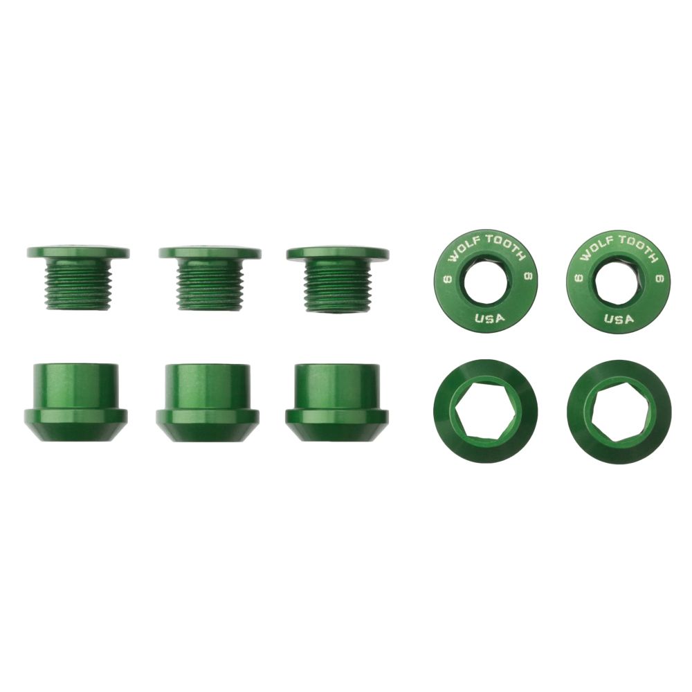 WOLF TOOTH - 6MM CHAINRING BOLTS FOR 1X - 5PCS 11 WOLF TOOTH - 6MM CHAINRING BOLTS FOR 1X - 5PCS - Image 11