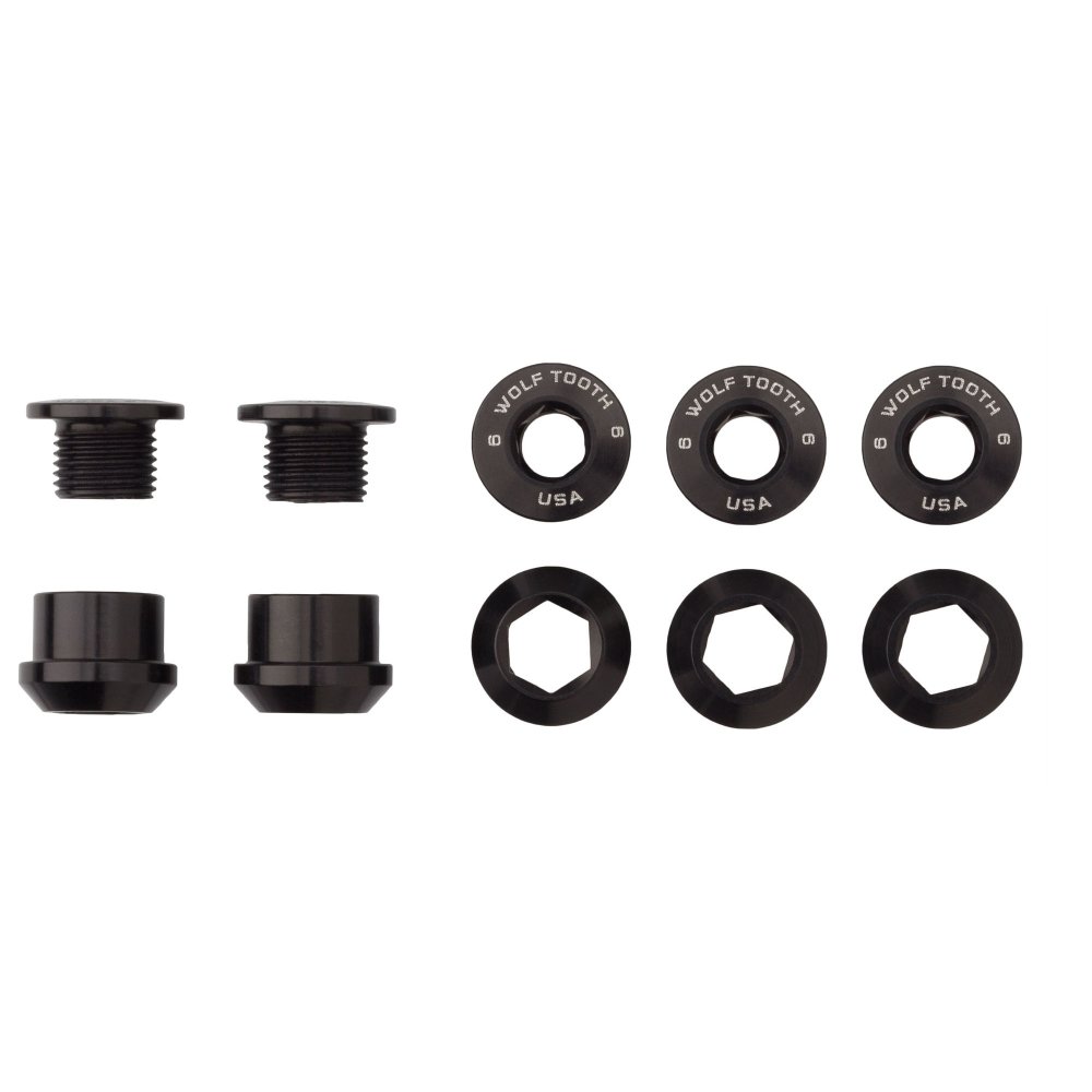 WOLF TOOTH - 6MM CHAINRING BOLTS FOR 1X - 5PCS 3 WOLF TOOTH - 6MM CHAINRING BOLTS FOR 1X - 5PCS - Image 3