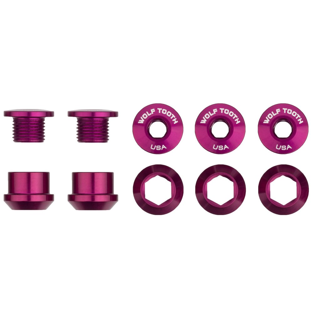 WOLF TOOTH - 6MM CHAINRING BOLTS FOR 1X - 5PCS 6 WOLF TOOTH - 6MM CHAINRING BOLTS FOR 1X - 5PCS - Image 6