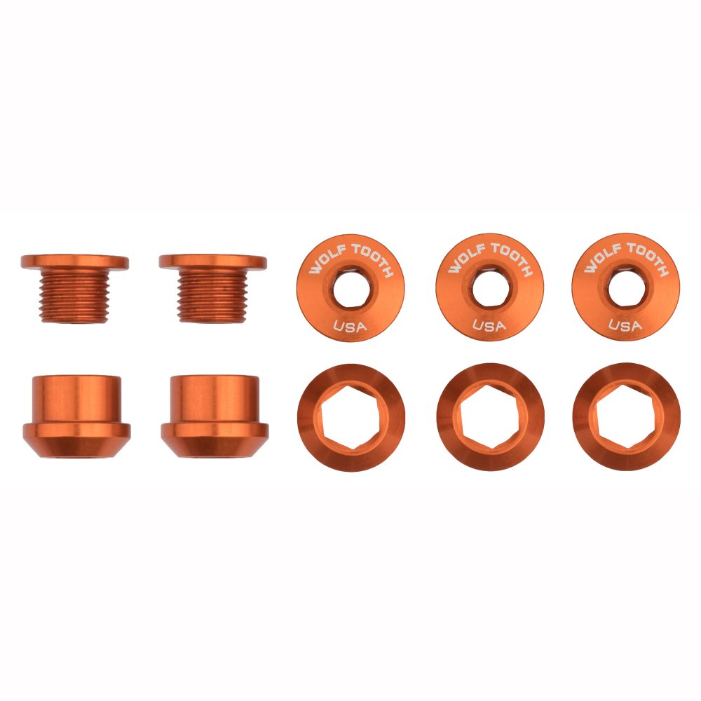 WOLF TOOTH - 6MM CHAINRING BOLTS FOR 1X - 5PCS 4 WOLF TOOTH - 6MM CHAINRING BOLTS FOR 1X - 5PCS - Image 4