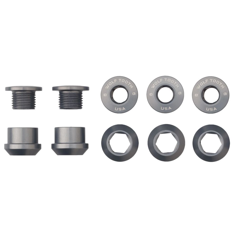 WOLF TOOTH - 6MM CHAINRING BOLTS FOR 1X - 5PCS 9 WOLF TOOTH - 6MM CHAINRING BOLTS FOR 1X - 5PCS - Image 9