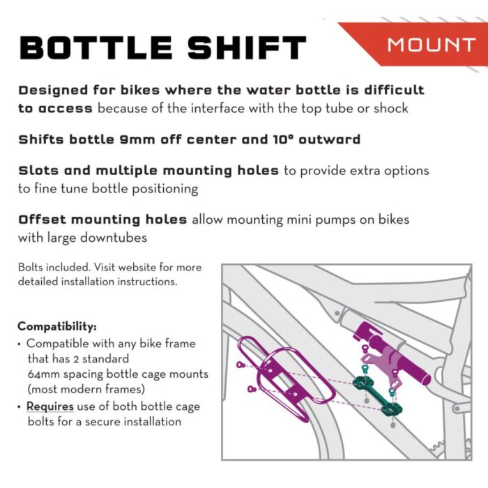 WOLF TOOTH - B-RAD Bottle Shift 7 WOLF TOOTH - B-RAD Bottle Shift