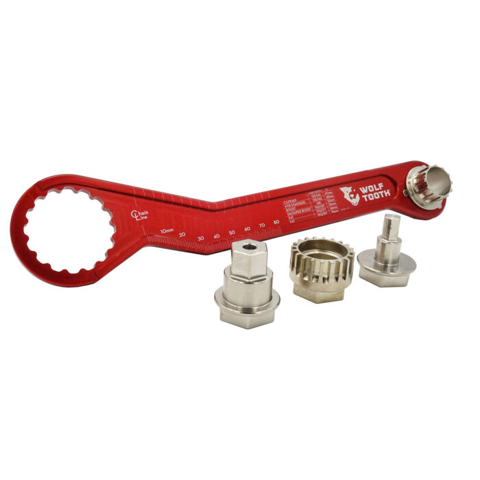 WOLF TOOTH - Pack Wrench + Inserts Kit - Ultralight BB Wrench + 1" Hex Inserts 17 WOLF TOOTH - Pack Wrench + Inserts Kit - Ultralight BB Wrench + 1" Hex Inserts