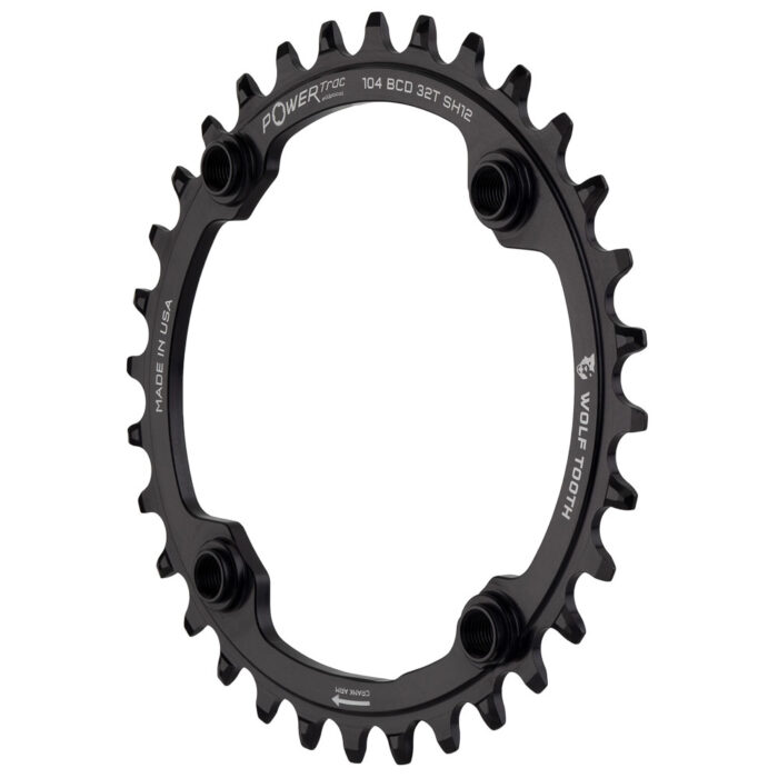 WOLF TOOTH - 104 BCD DROP-STOP OVAL CHAINRING - SHIMANO HG+