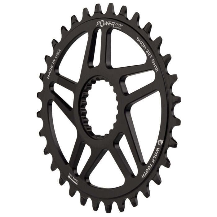 WOLF TOOTH - Ellliptical DM Shimano Boost Chainring - 32T 8 WOLF TOOTH - Ellliptical DM Shimano Boost Chainring - 32T