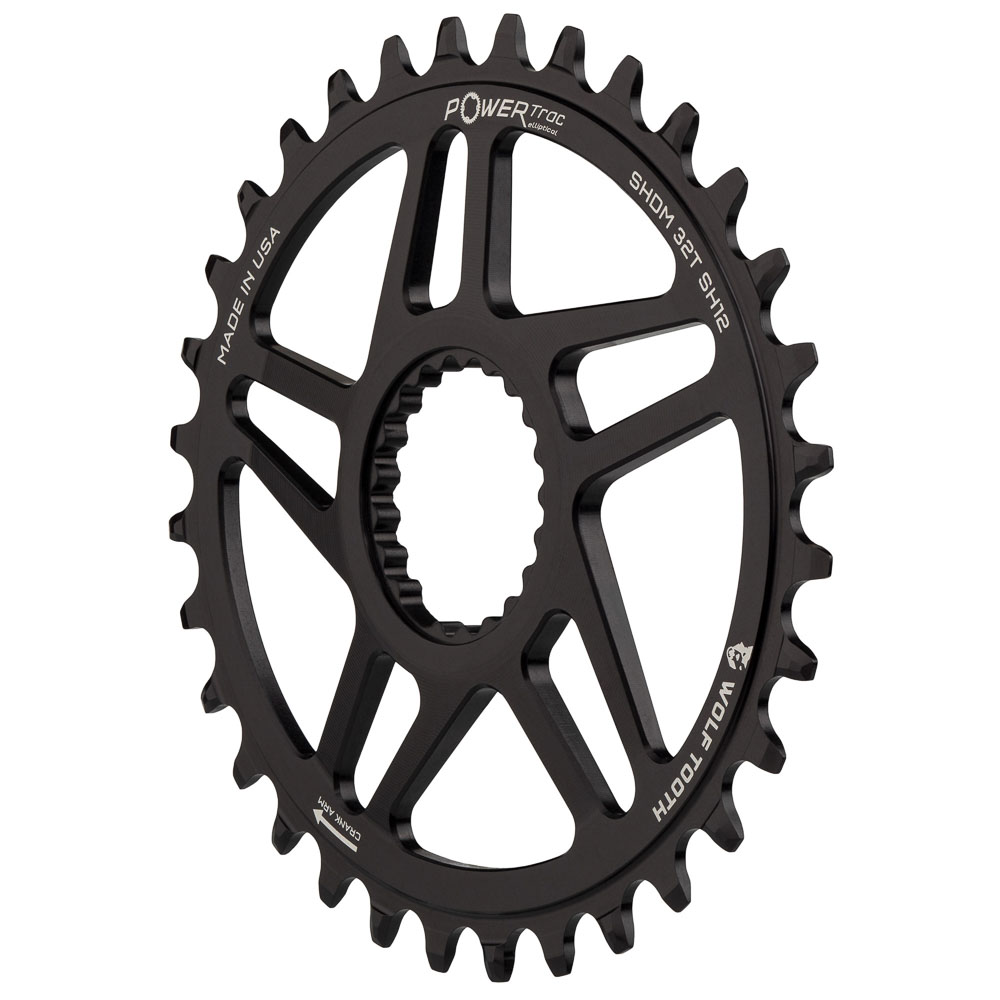 WOLF TOOTH - Ellliptical DM Shimano Boost Chainring - 32T 4 WOLF TOOTH - Ellliptical DM Shimano Boost Chainring - 32T - Image 4