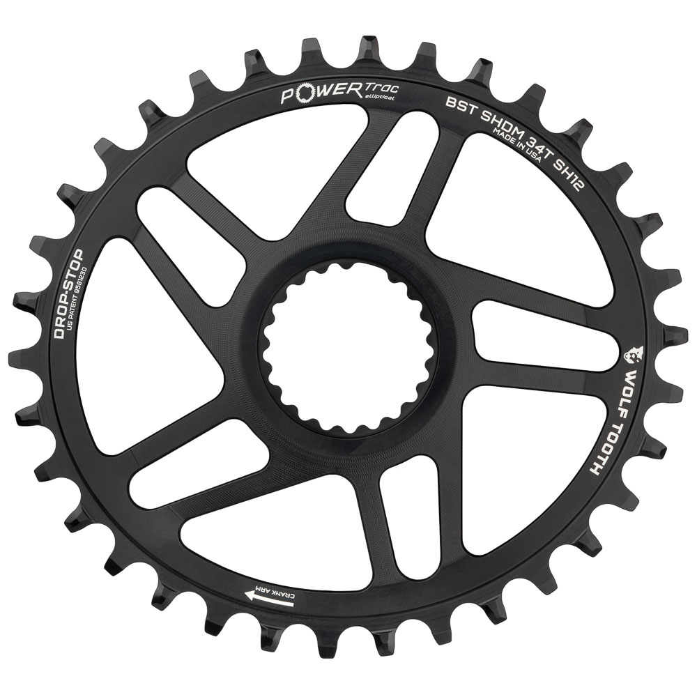 WOLF TOOTH - Ellliptical DM Shimano Boost Chainring - 32T 2 WOLF TOOTH - Ellliptical DM Shimano Boost Chainring - 32T - Image 2