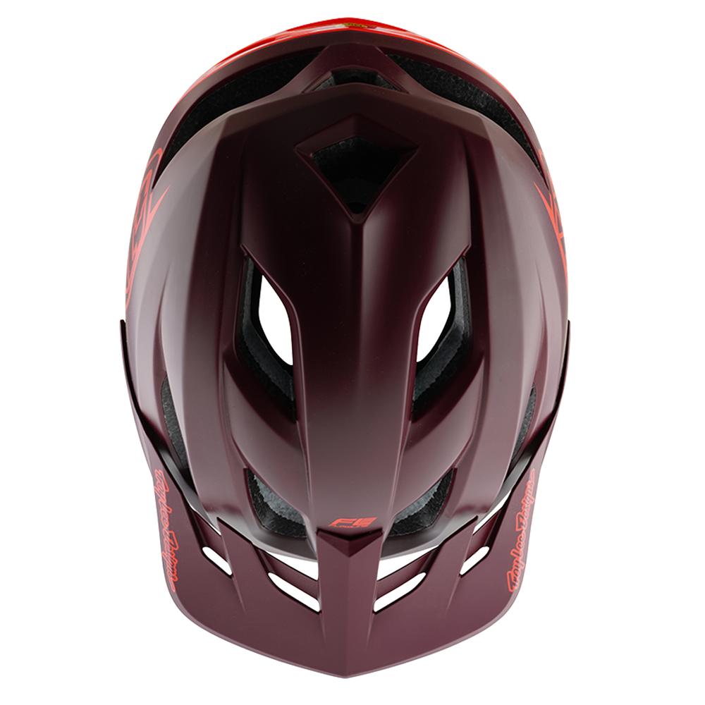 TROY LEE DESIGNS - FLOWLINE SE AS HELMET BADGE MAROON 3 TROY LEE DESIGNS - FLOWLINE SE AS HELMET BADGE MAROON - Image 3