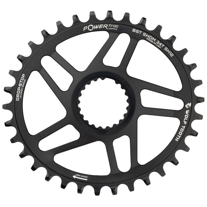 WOLF TOOTH - Ellliptical DM Shimano Boost Chainring - Drop Stop B -32T